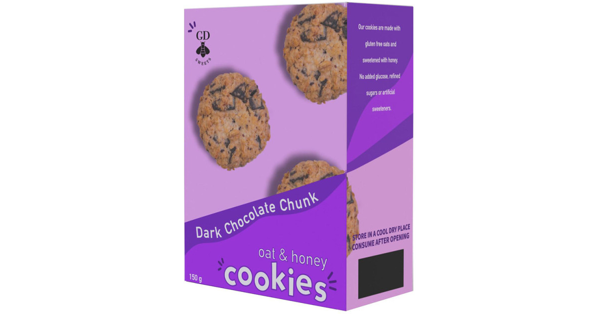 Buy GD Oat & Honey Cookies Chocolate Chunk Online | Faithful to Nature