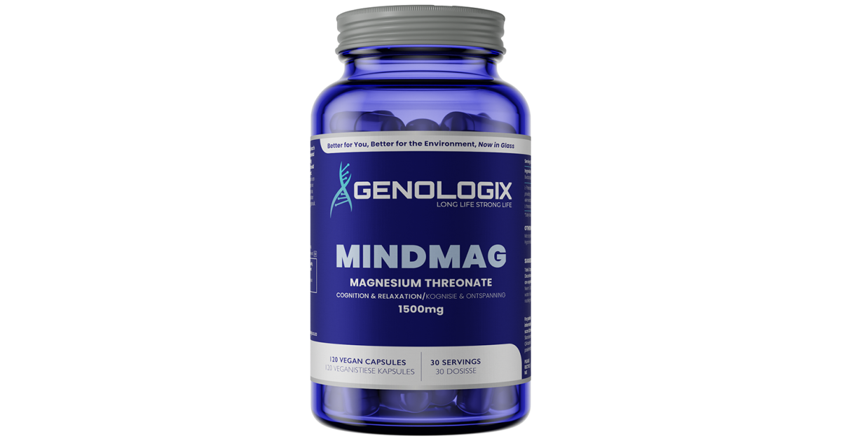 Buy Genologix MindMag (Mag L-Threonate) - Cognition, Relaxation