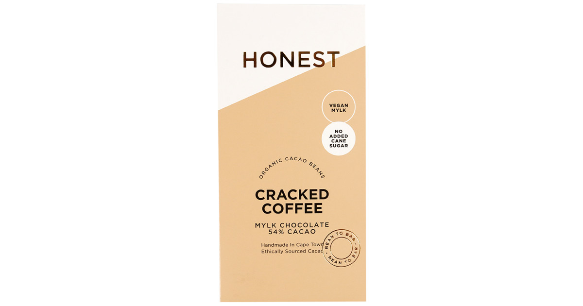 Buy Honest Chocolate 54% Dark Mylk With Cracked Coffee Beans