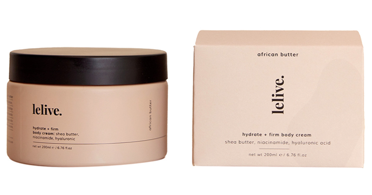 Buy Lelive. African Butter at Hydrate + Firm Body Cream Online at Faithful to Nature