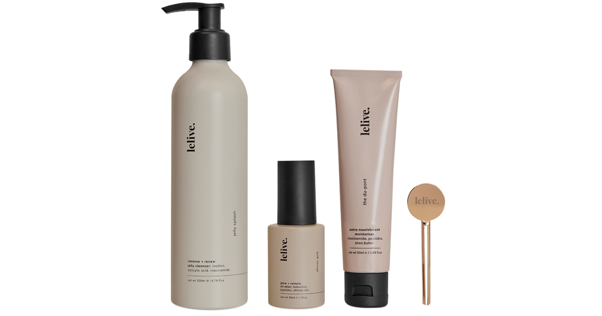 Buy Lelive. Nourishing 3 Step Routine - Revitalise, Plump +