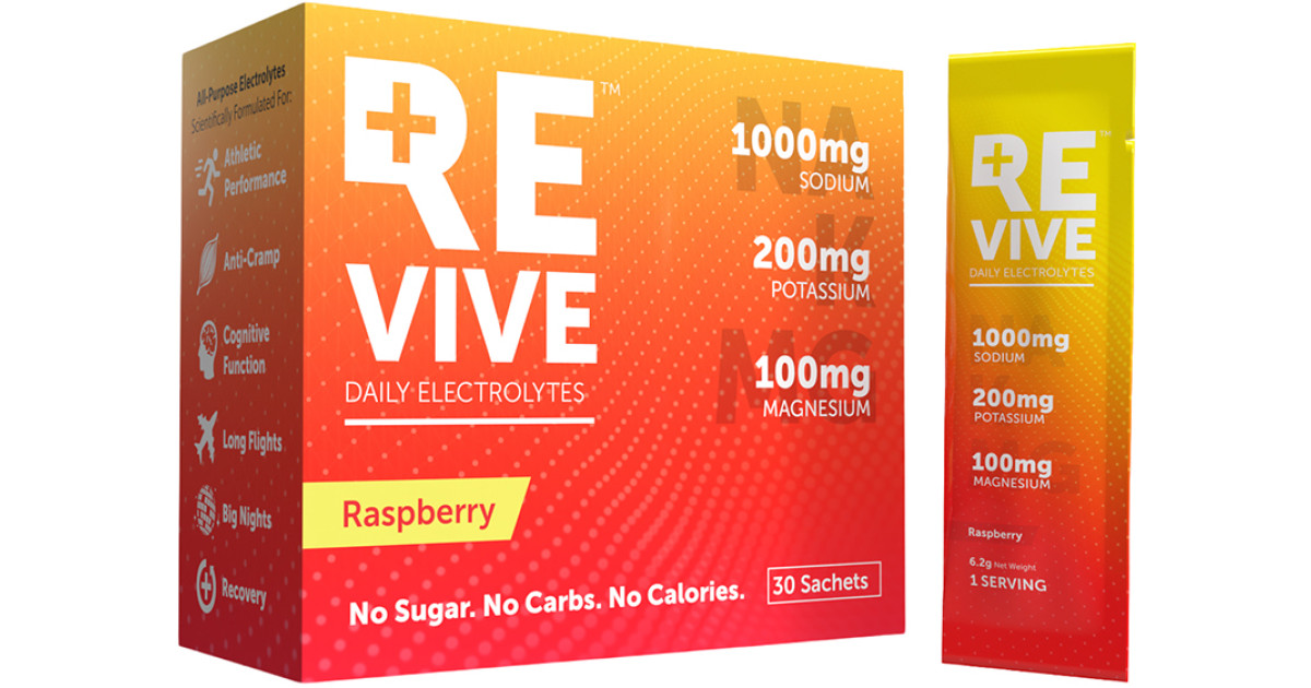 Revive Raspberry Buy Revive Daily Electrolytes - Raspberry Online | Faithful to Nature