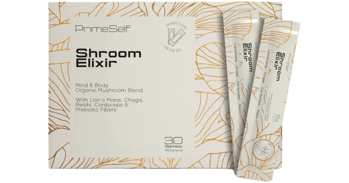 Prime Elixir Buy PrimeSelf Shroom Elixir Sachets 30s Online | Faithful to Nature