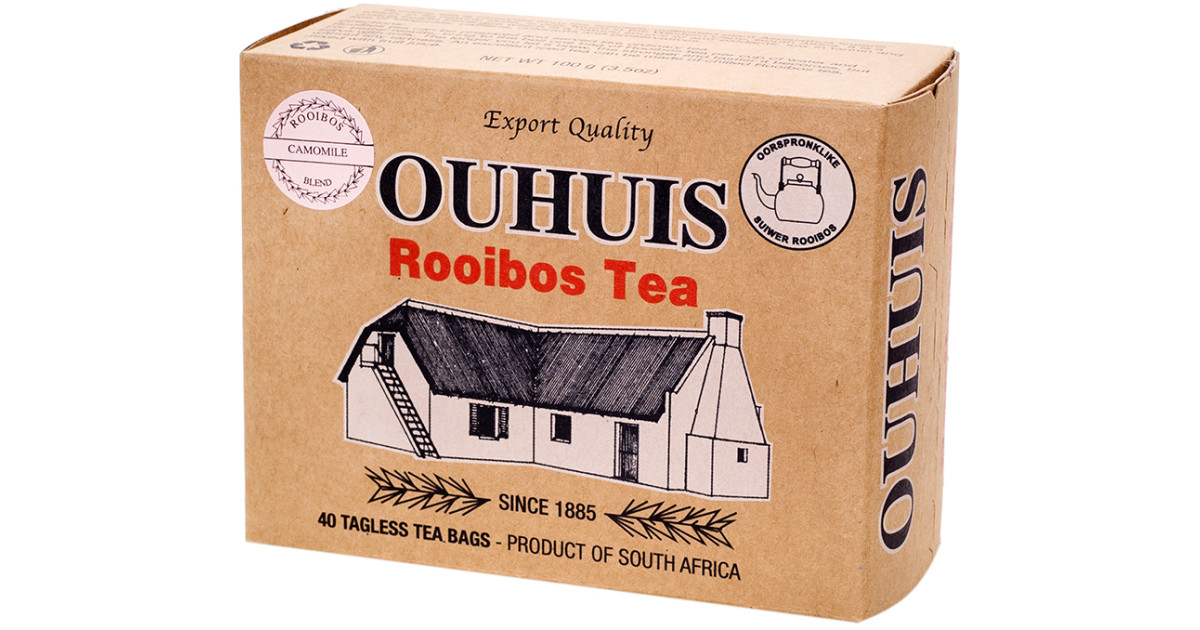 Buy OUHUIS Camomile and Rooibos Tea Online Faithful to Nature