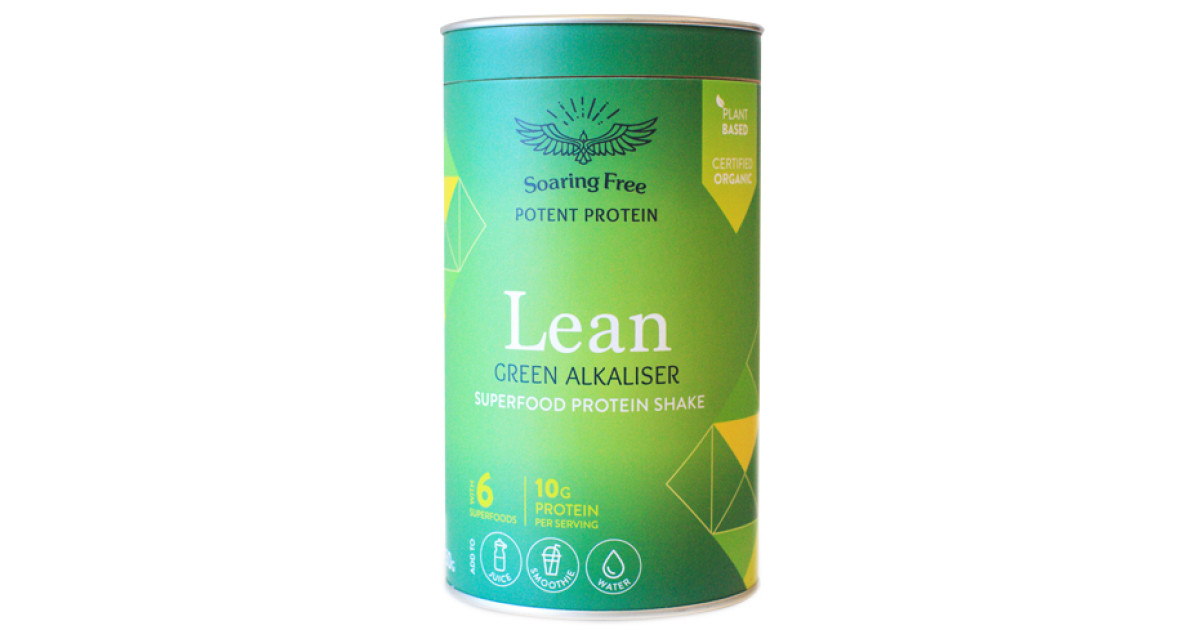 Buy Soaring Free Lean Superfood Protein Shake - Green Alkaliser