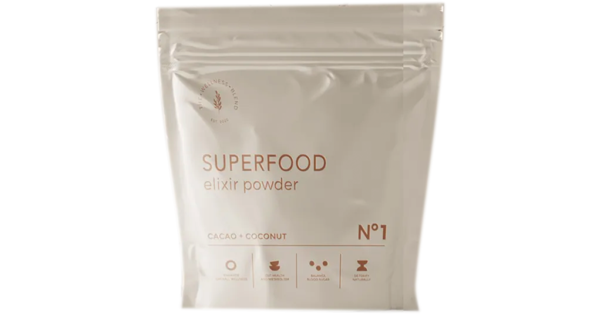 Buy The Wellness Blend Superfood Elixir Powder NO1 - Cacao +