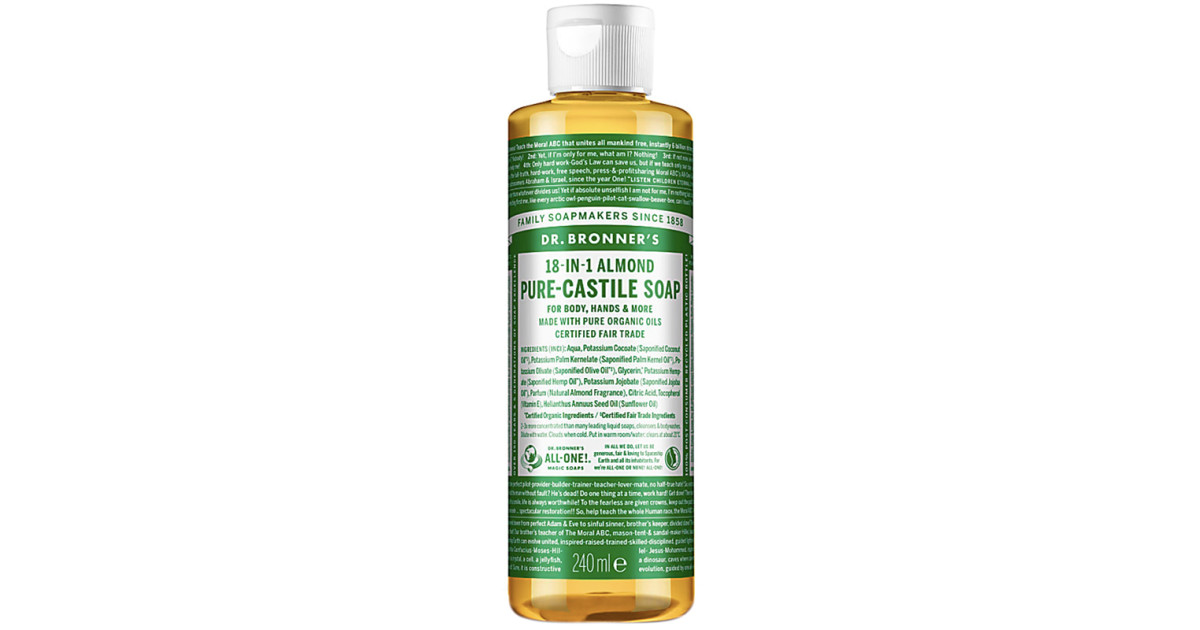 Buy Dr. Bronner's Pure Castile Liquid Soap - Hemp Almond Online ...