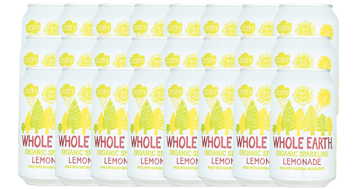 Buy Whole Earth Organic Sparkling Lemonade x 24 Online | Faithful to Nature