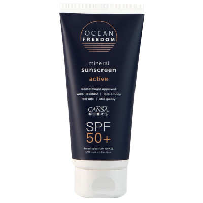  Ocean Freedom Active Mineral SPF 50+ Sunscreen