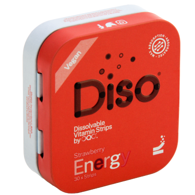 DISO Dissolvable Vitamin Strips - Energy