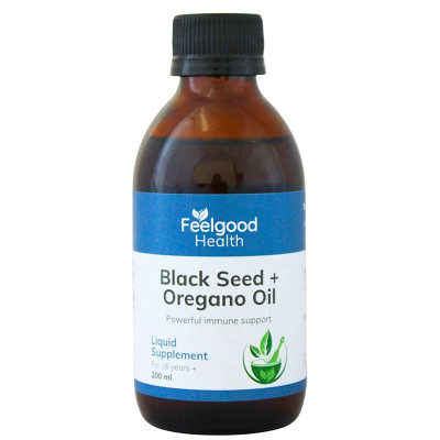 Feelgood Health Black Seed & Oregano Oil