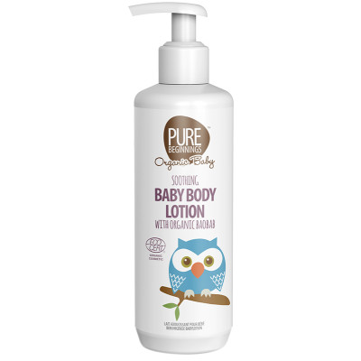 Pure Beginnings Soothing Baby Lotion with Organic Baobab