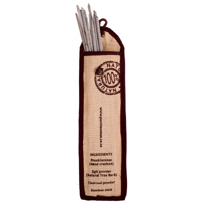 Pure Incense Frankincense Jute Pouch