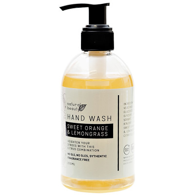 Naturals Beauty Sweet Orange & Lemongrass Hand Wash
