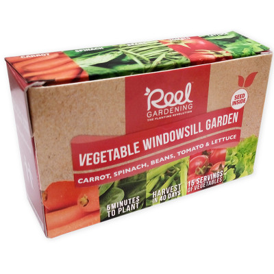 Reel Gardening Vegetable Windowsill