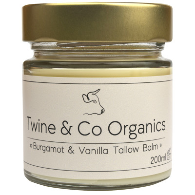 Twine & Co Organics Tallow Balm - Bergamot & Vanilla