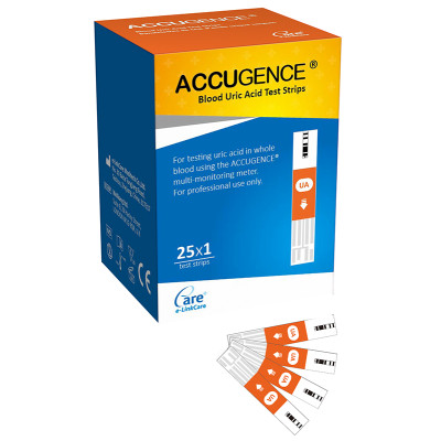 AccuGence Uric Acid Test Strips