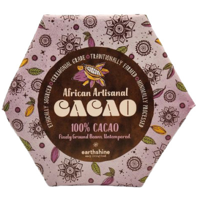 African Artisanal Cacao Mass, 100%, Slab 150g