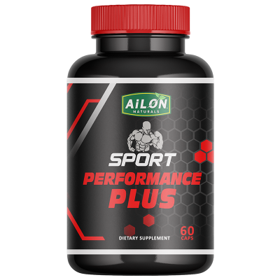Ailon Naturals Sport Performance Plus - Tongkat Ali & Creatine capsules 