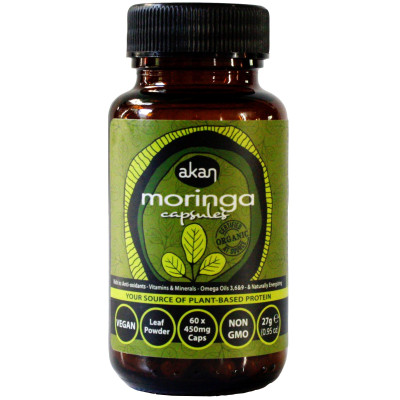 Akan Moringa Capsules - 60s