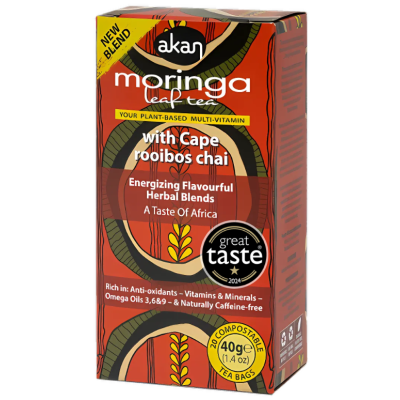 Akan Moringa with Cape Rooibos Chai Tea