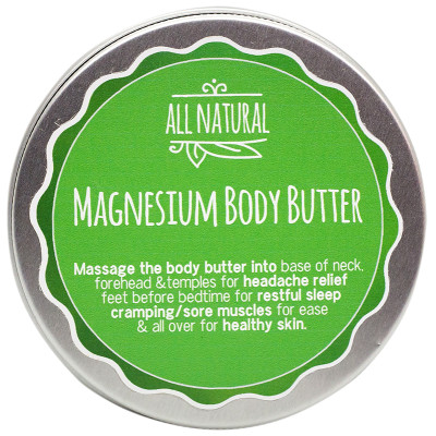 All Natural Magnesium Body Butter