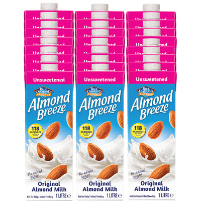 Almond Breeze Unsweetened Almond Milk x 24