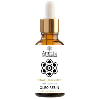 Amrita Boswellia & Myrrh Oleo Resin with Castor Oil