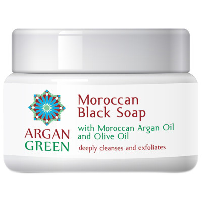 Argan Green Moroccan Black Soap