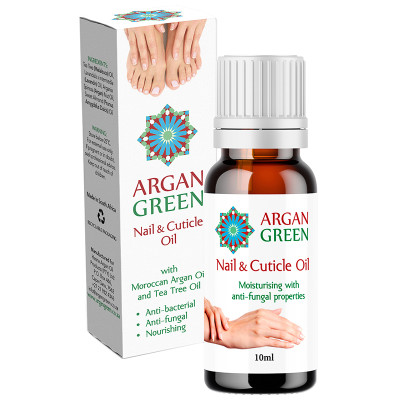 Argan Green Nail & Cuticle Oil Treatment