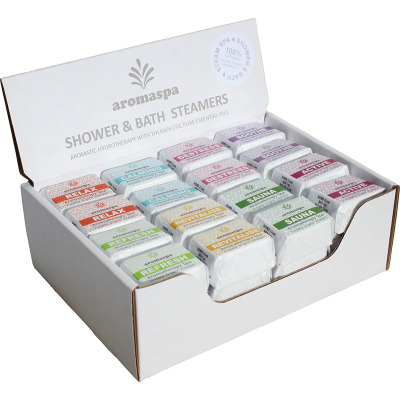 Aromaspa Shower & Bath Steamer Mixed Box