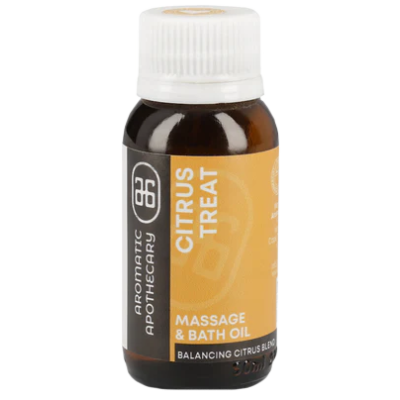 Aromatic Apothecary Citrus Treat Massage & Bath Oil 