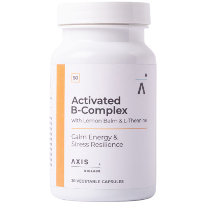 Axis BioLabs Activated B-Complex with Lemon Balm & L-Theanine
