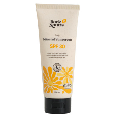 Back 2 Nature Body Mineral Sunscreen SPF 30