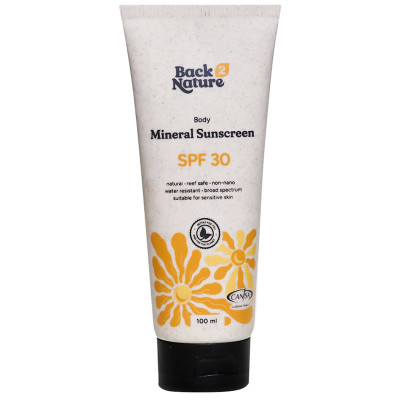 Back 2 Nature Body Mineral Sunscreen SPF 30