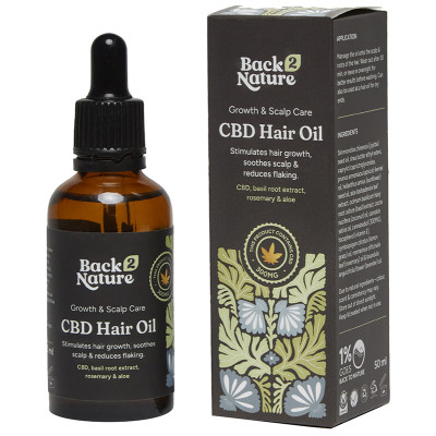 Back 2 Nature Hair Growth & Scalp CBD Treatment Oil