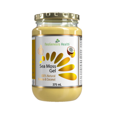 Neogenesis Sea Moss Gel - 100% Natural Banana & Coconut 
