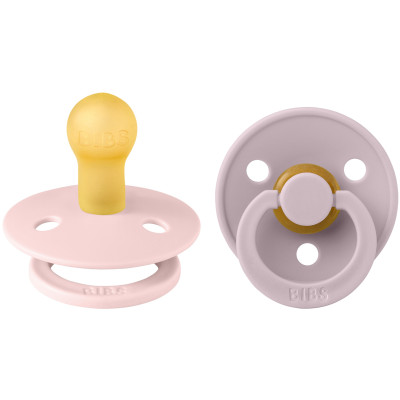 BIBS Pacifier Latex -  Blossom/Dusky Lilac Size 1