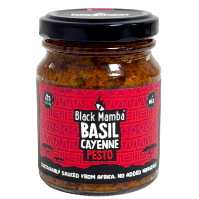Black Mamba Basil & Cayenne Pesto
