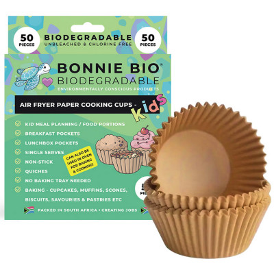 Bonnie Bio Cooking Cups Kids Air Fryer Liners
