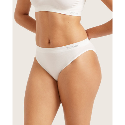 Boody Bamboo Classic Bikini - White