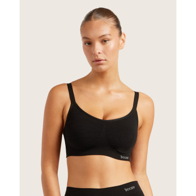 Boody Full Bust Wireless Bra - Black 