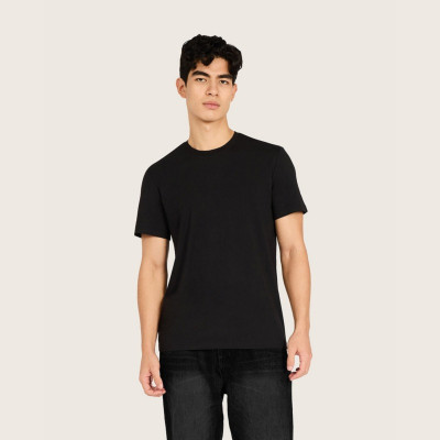 Boody Bamboo Ecowear Men's Crew Neck T-Shirt - Black