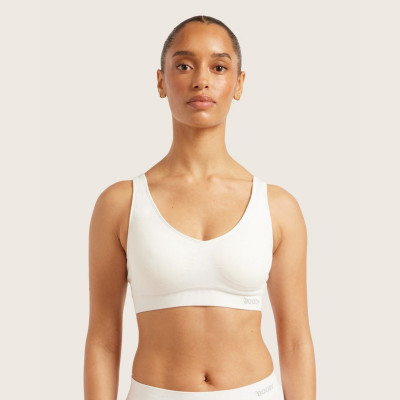 Boody Padded Bra White