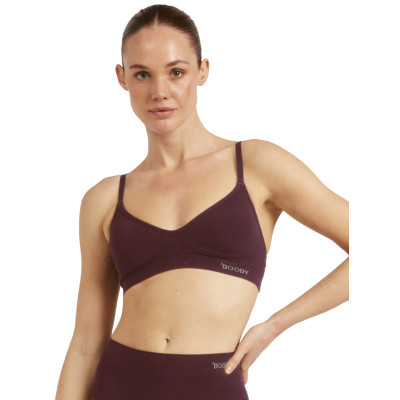 Boody Wireless T-Shirt Bra-Mulberry