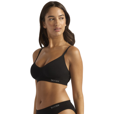 Boody Wireless T-Shirt Bra-Black