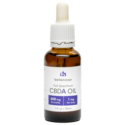 Botanican 600mg CBDA oil for PETS 