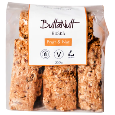 Buttanutt Fruit & Nut Rusks