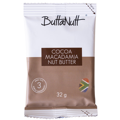 Buttanutt Chocolate Macadamia Spread - Squeeze Pack