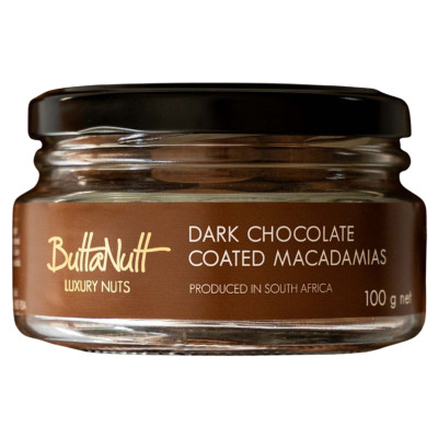 Buttanutt Dark Chocolate Coated Macadamia Luxury Nuts